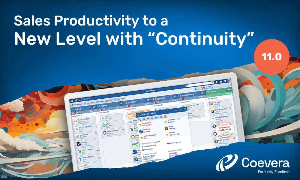 Sales Productivity To A New Level With “Continuity” Coevera