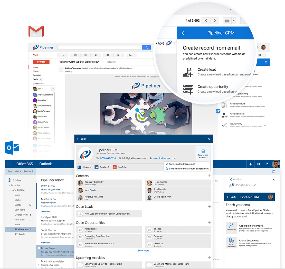 Coevera: Outlook & Gmail Addin
