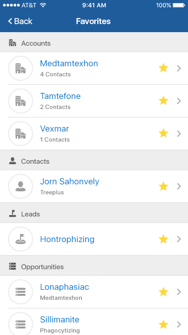 ListFavorite List favorite