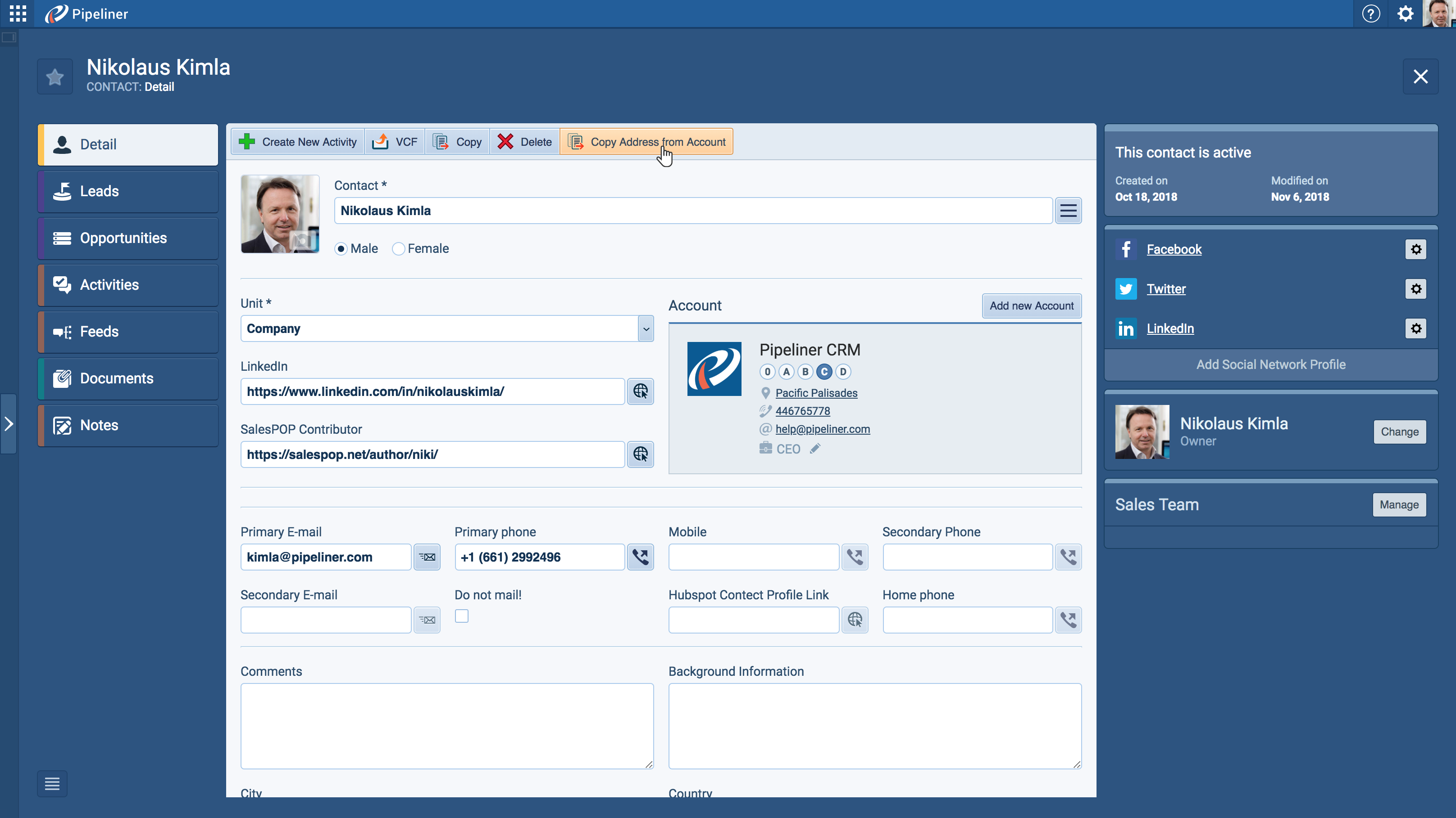 copy-account-address Account Address