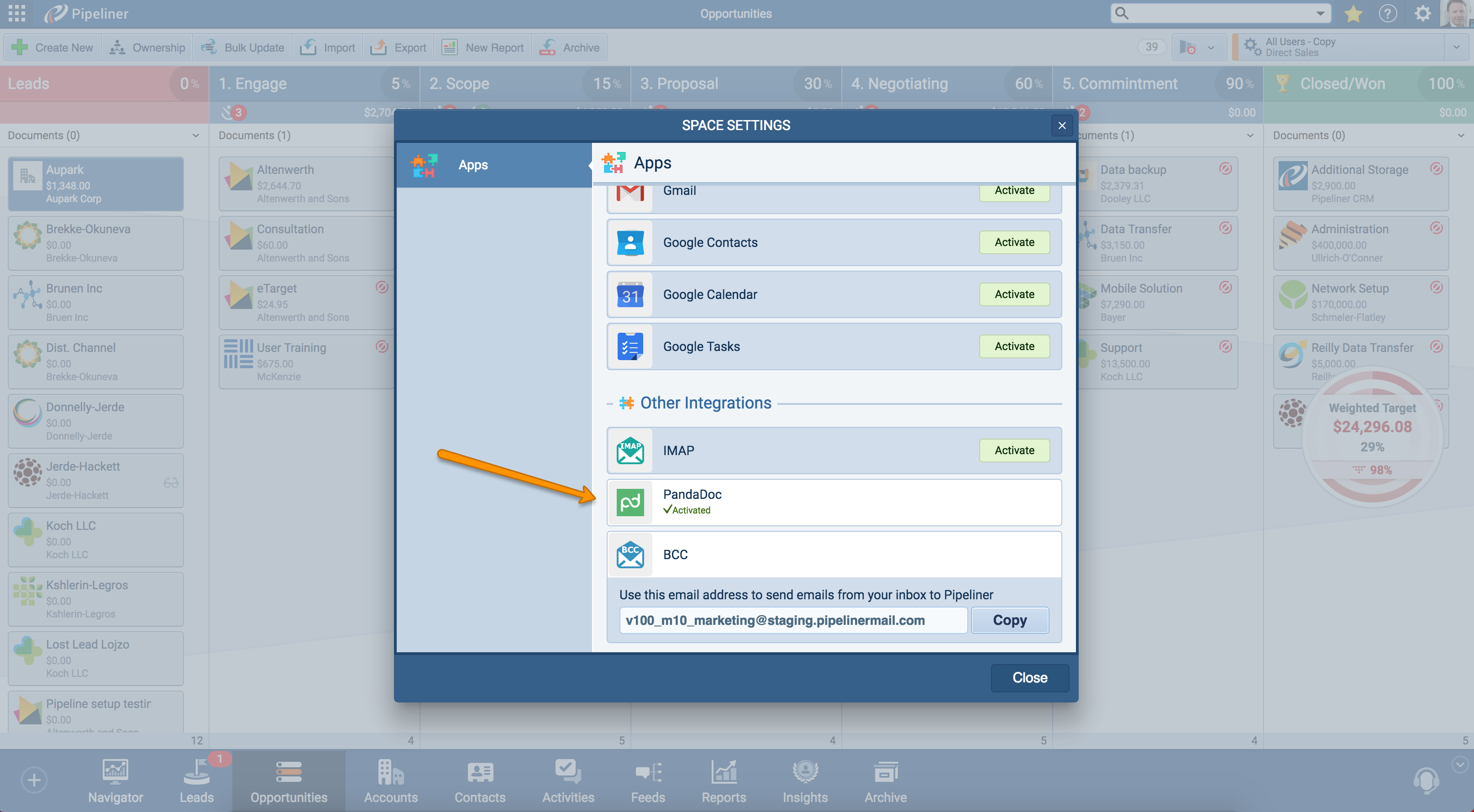 release-notes-pandadoc PandaDoc integration with Coevera