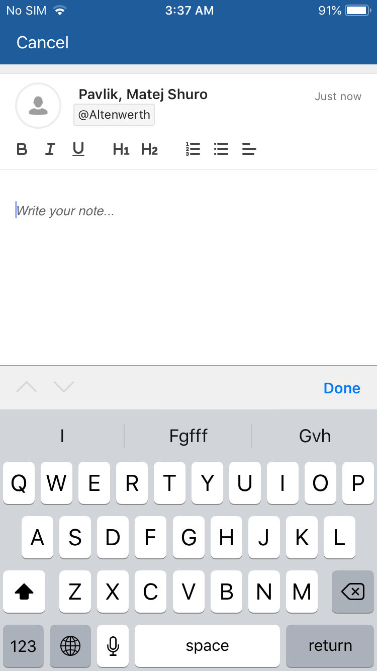 Notes with Rich Text Editor Notes with Rich Text Editor