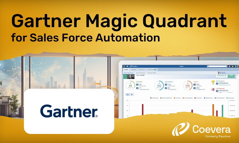 Gartner Magic Quadrant for Sales Force Automation Coevera