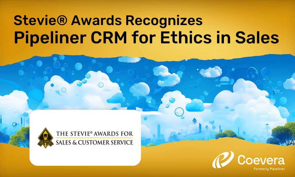 Stevie® Awards Recognizes Coevera formerly Pipeliner CRM for Ethics in Sales