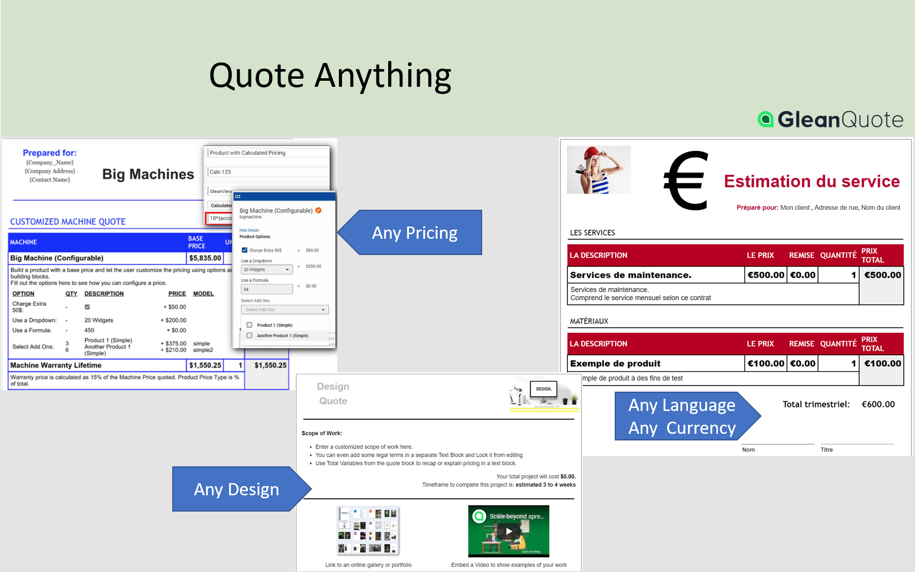 Coevera Slide 3 – Quote Anything