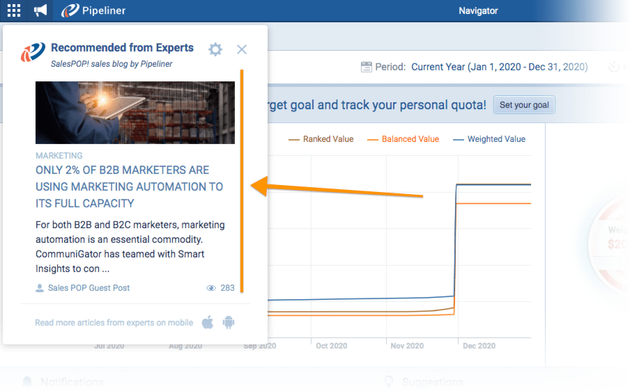 accessing Sales POP content inside Coevera