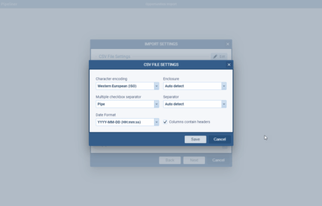 Importing leads into Coevera