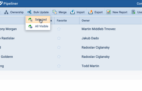 Using bulk feature with updates of changes in data