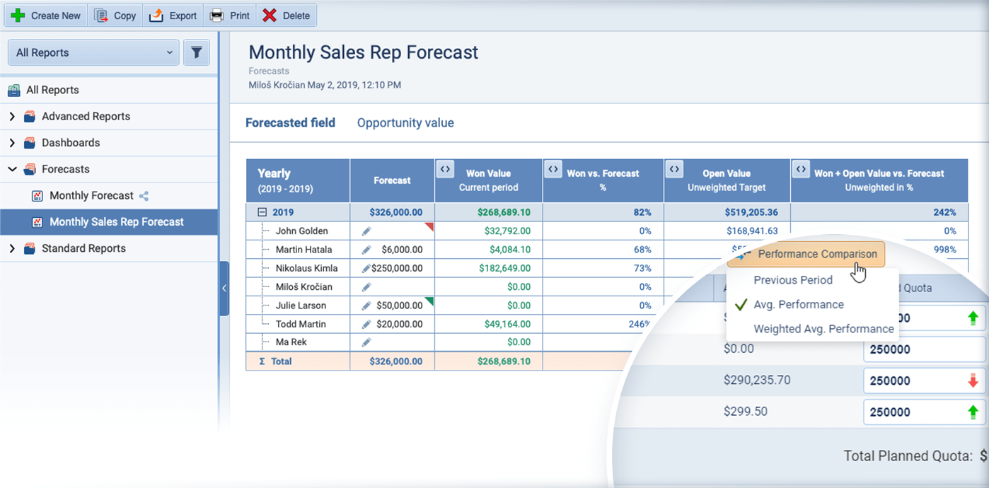 account-management-screenshots-solo-simple-quota-considerations-1545 Sales Quotas vs. Forecasts