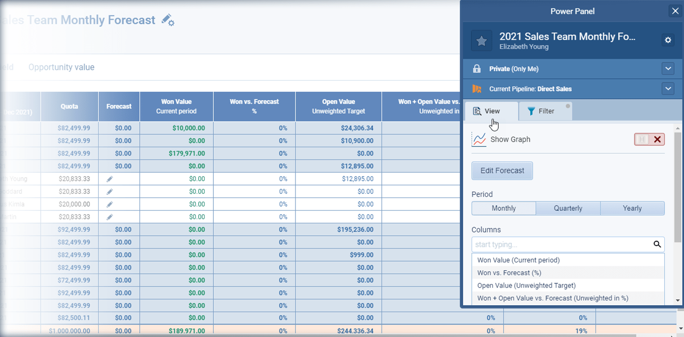 account-management-screenshots-solo-things-to-be-aware-of-1604 Sales forecasting