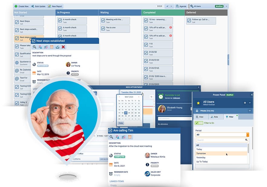 what-is-crm-collage-custom-fields-1620 Custom CRM Solution