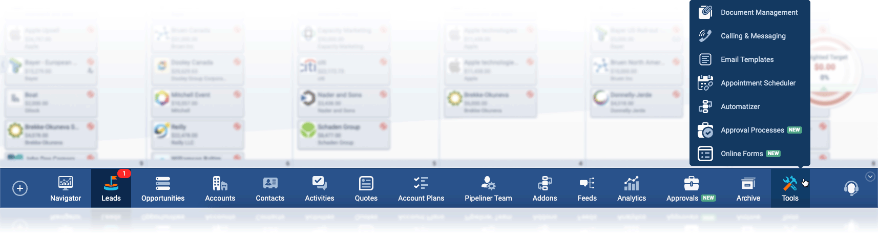 Coevera, decide what you want to see and how you want it displayed!