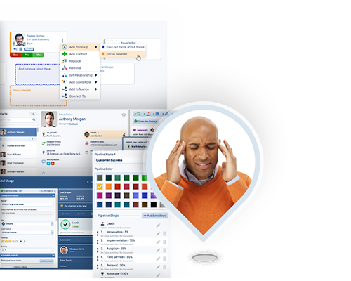 Smart sales buying center - find the decision makers or influencers.