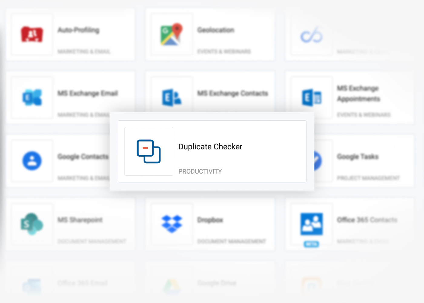 Opportunity duplicate checker in Coevera