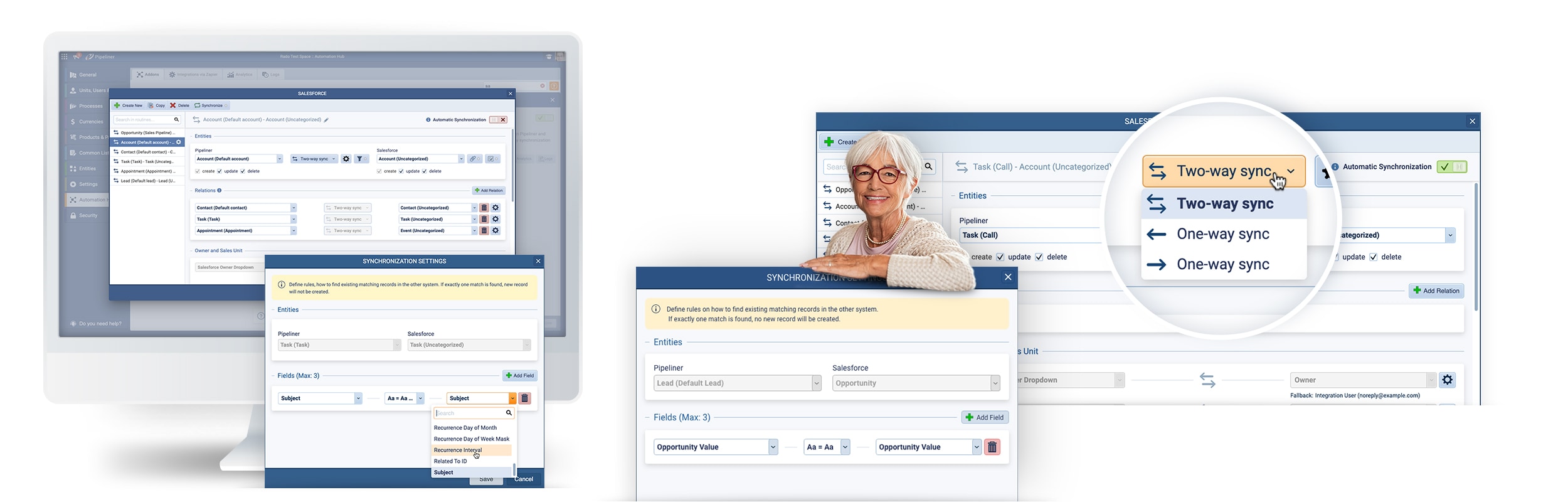 Accuracy for sales forecast and sales performance visibility 