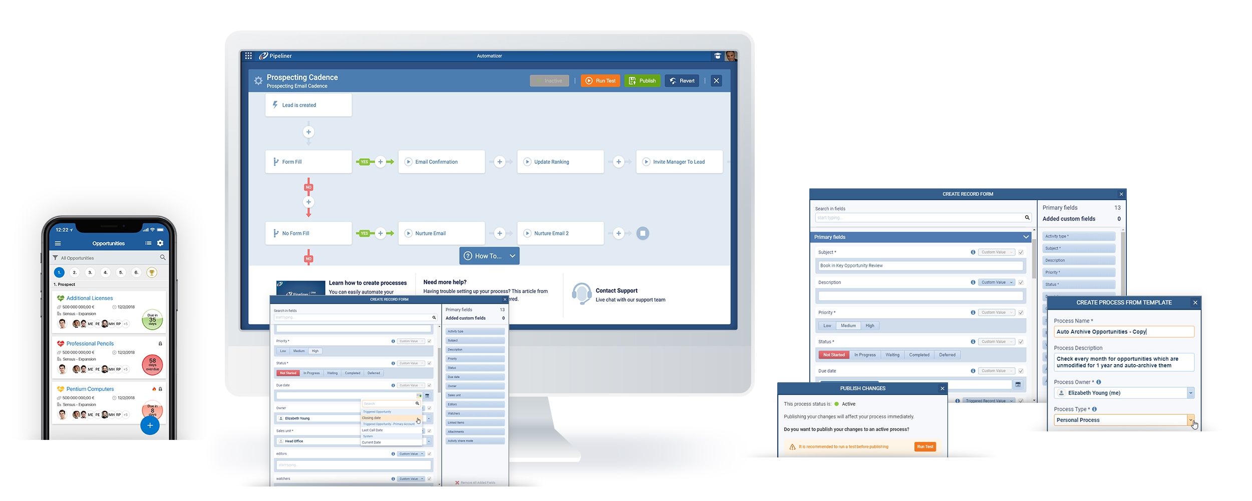 Sales effectiveness - automating routine tasks