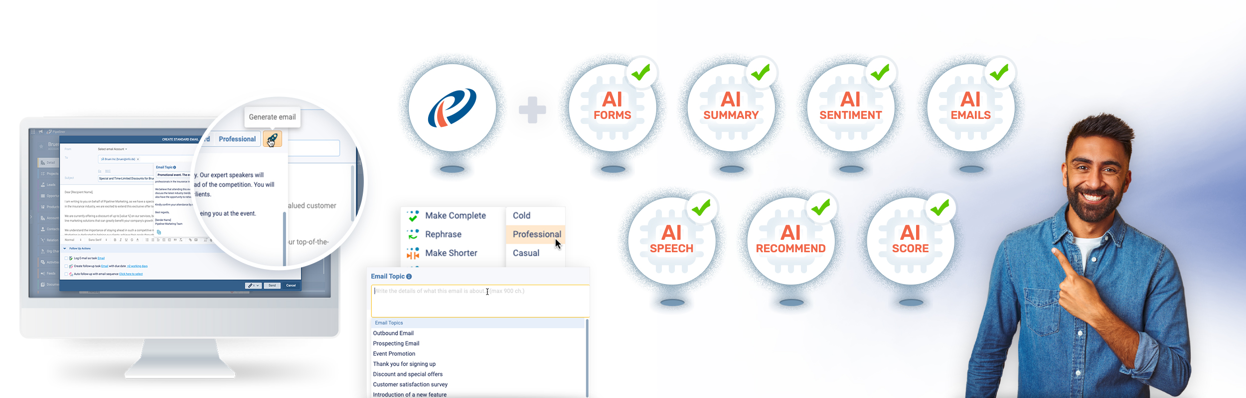 Coevera Voyager Sales AI functions and features