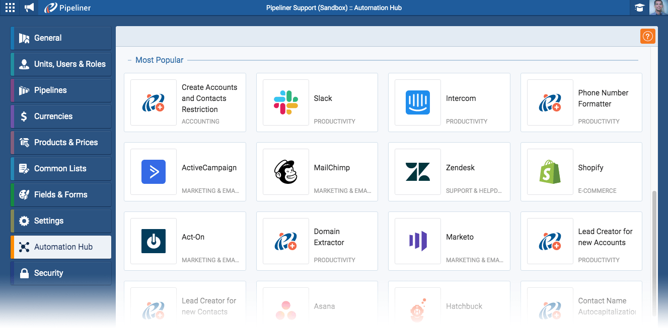 automation hub integration
