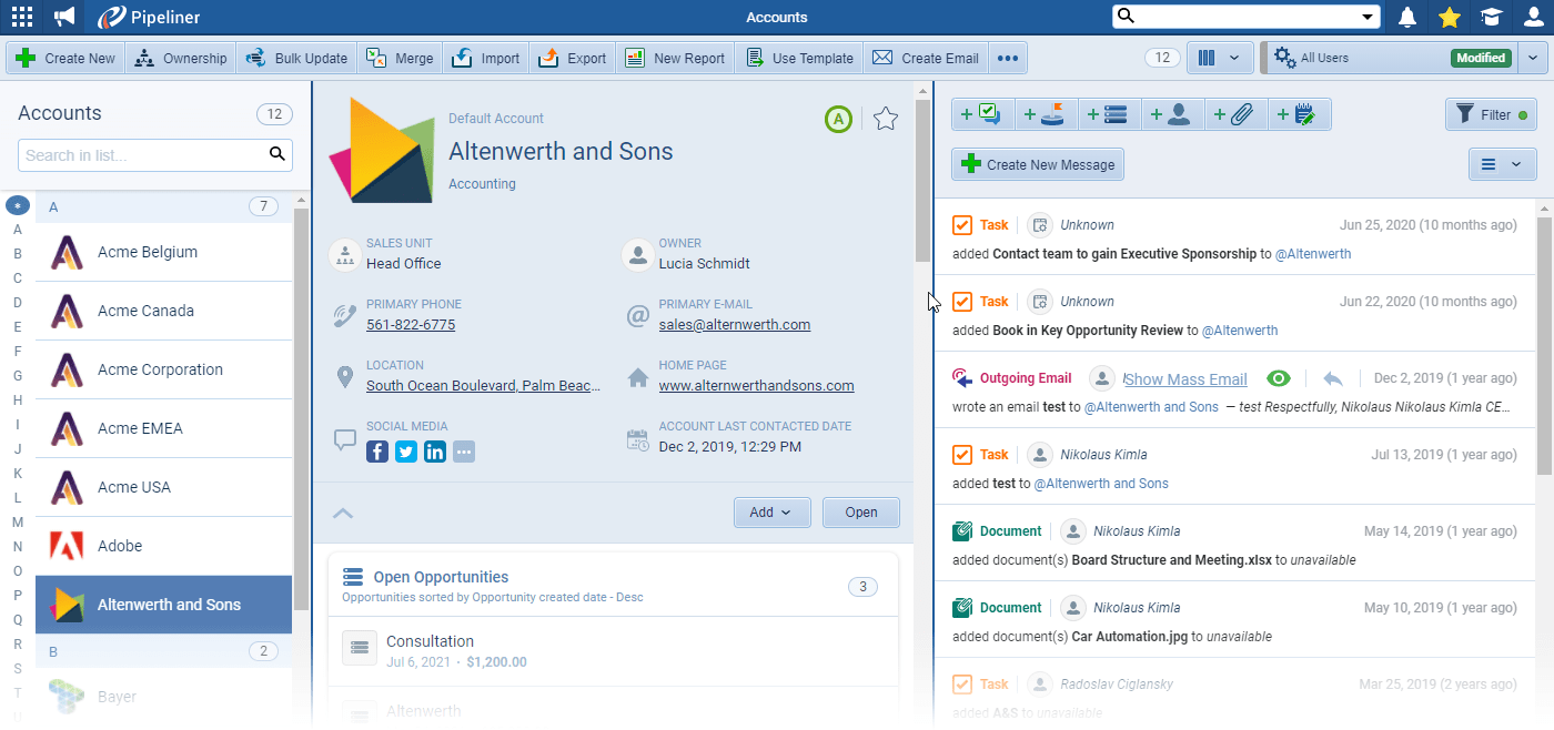customizing feature of records