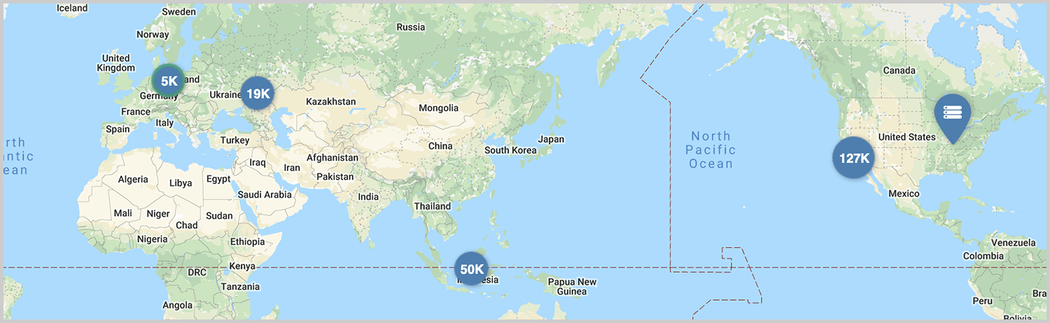 How to use map view of account lead opportunities in Coevera