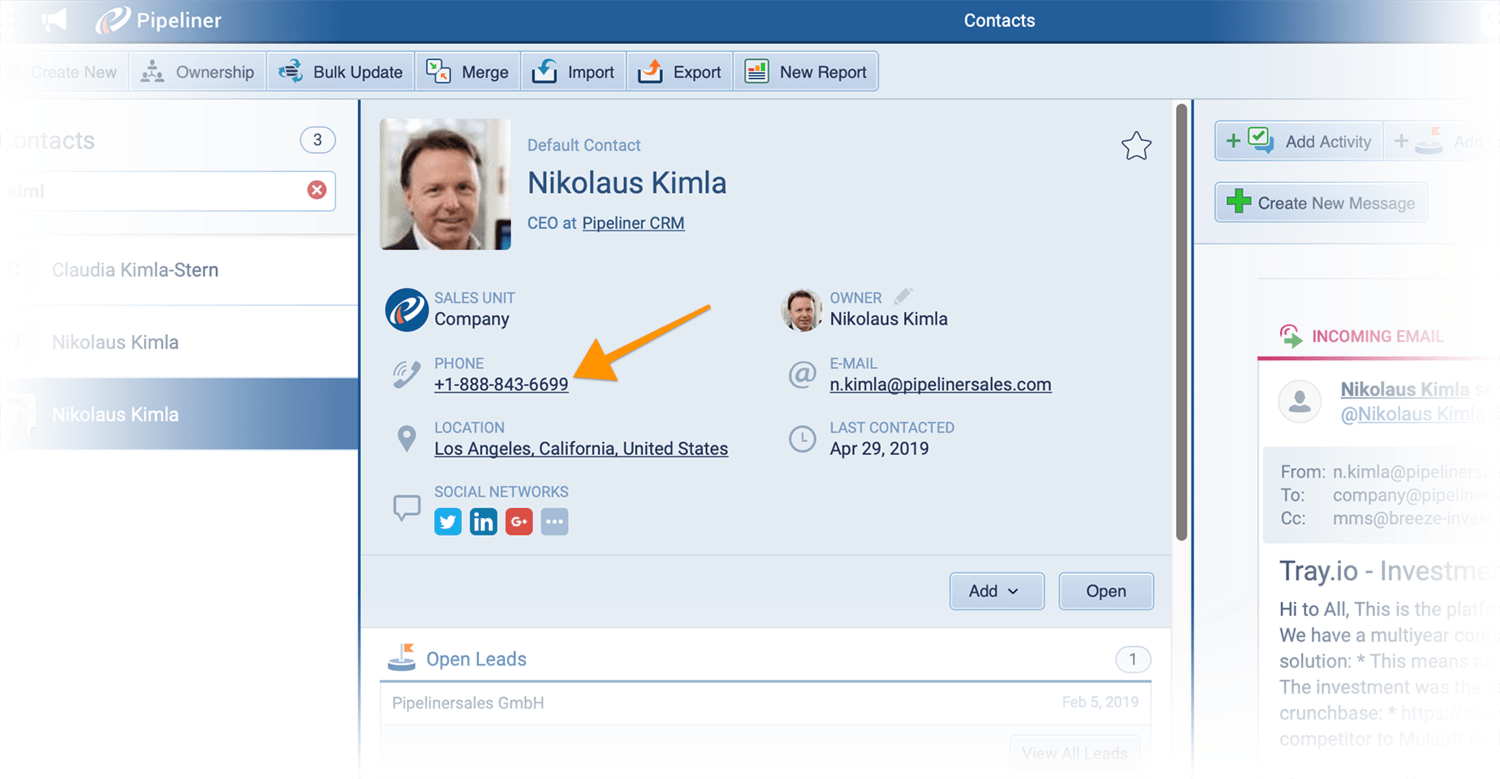 Using RingCentral integration with Coevera