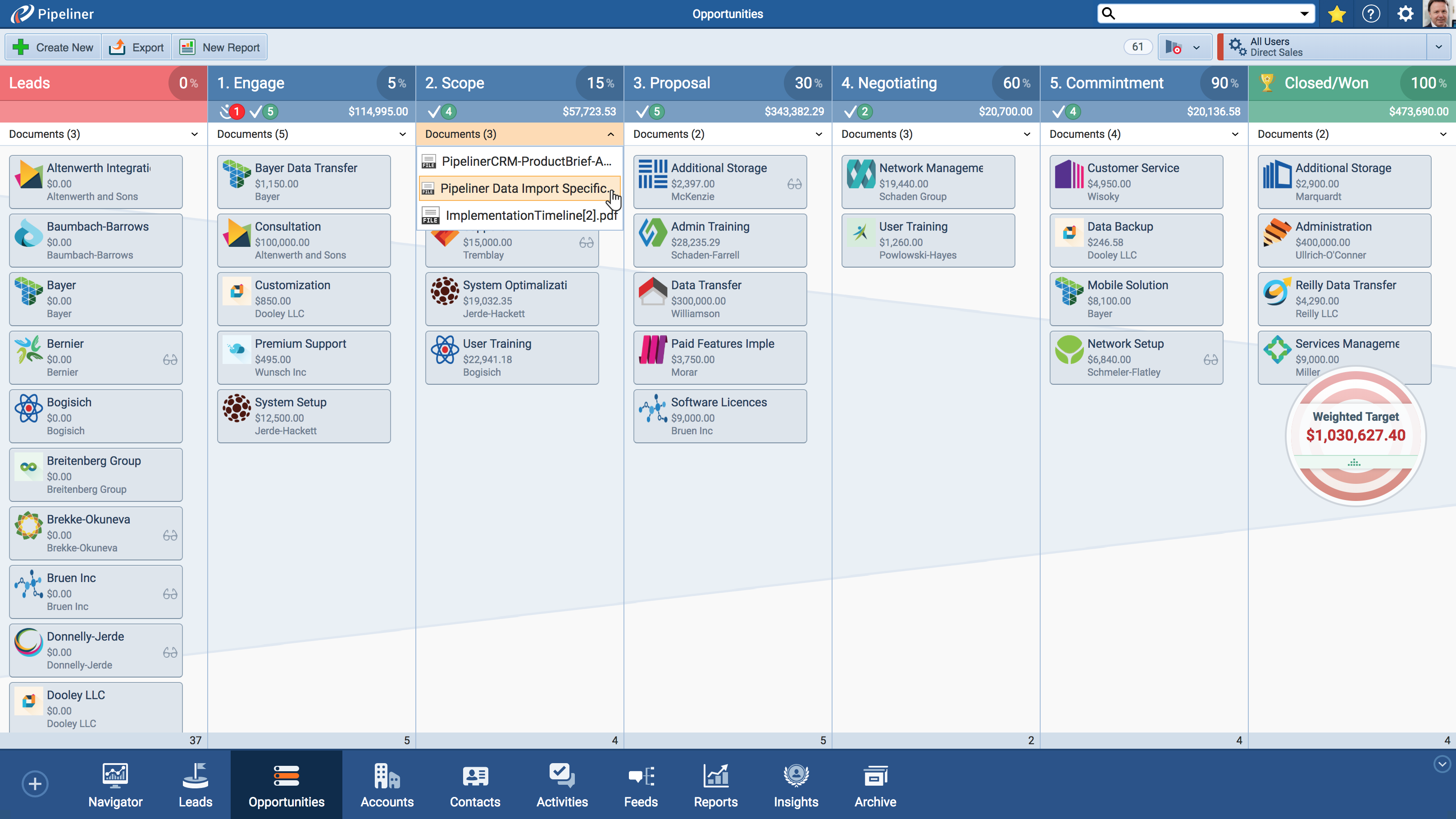 document-management Sales CRM document management