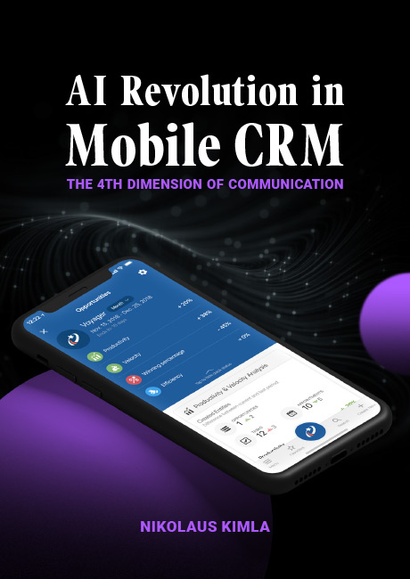 AI Revolution in mobile CRM Ebook on the 4th dimension of communication with AI on mobile CRM