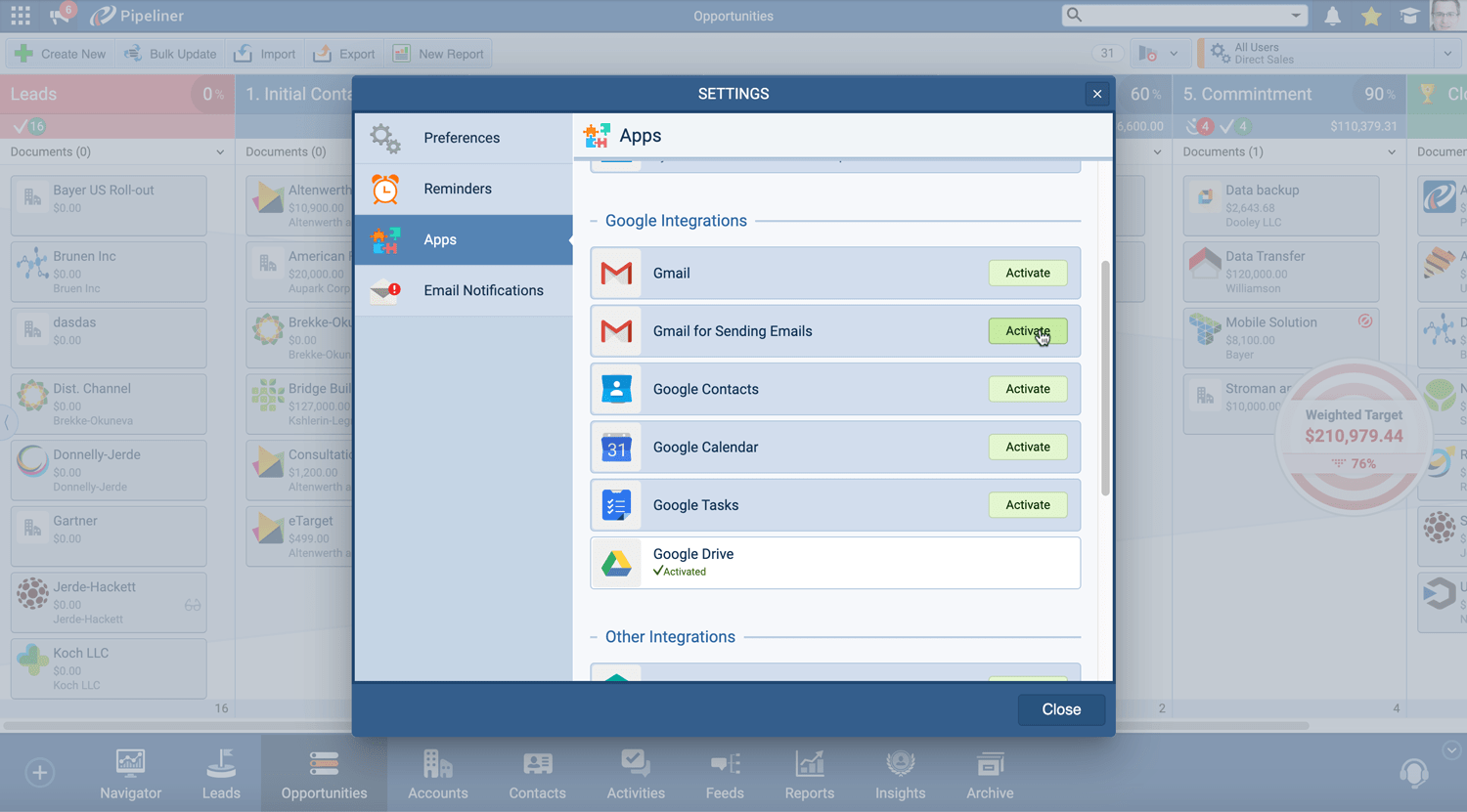 Release-Notes-05 Gmail for sending emails in Coevera
