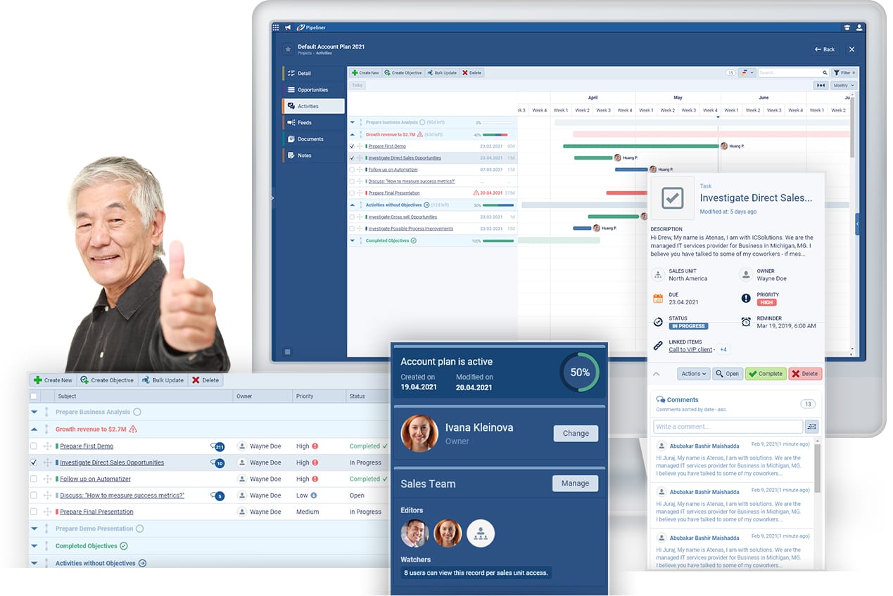 Task Management Coevera view