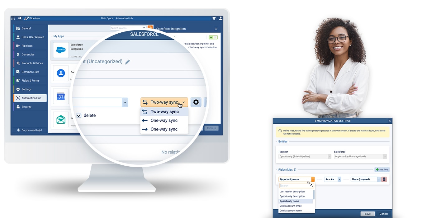 Coevera connects with existing Salesforce solution