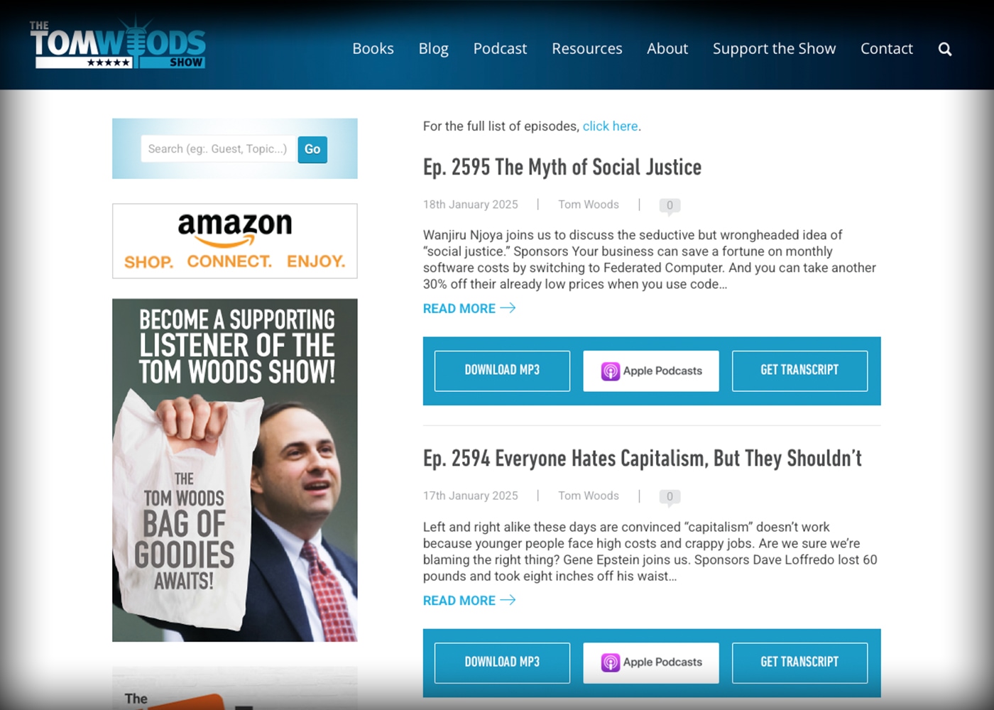 austrian-school interviews-podcasts-the-tom-woods-show-1500 The Tom Woods Show