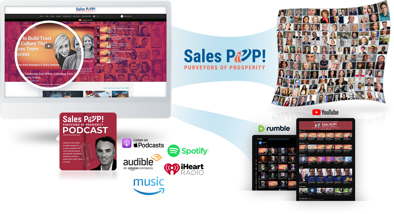 Sales POP social media LinkedIn