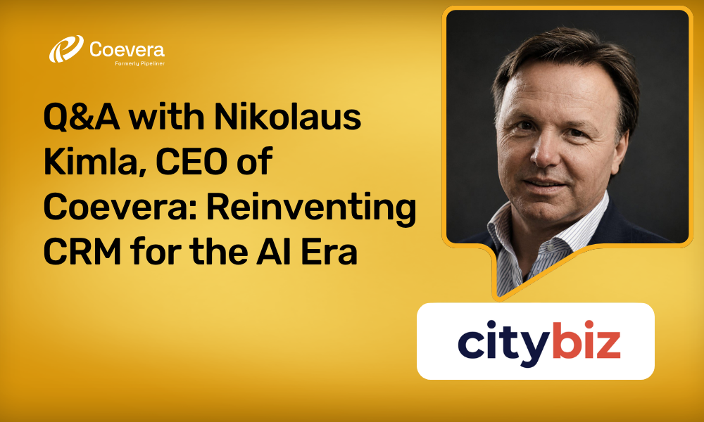 citybiz news - Q&A with Nikolaus Kimla, CEO of Coevera Reinventing CRM for the AI Era